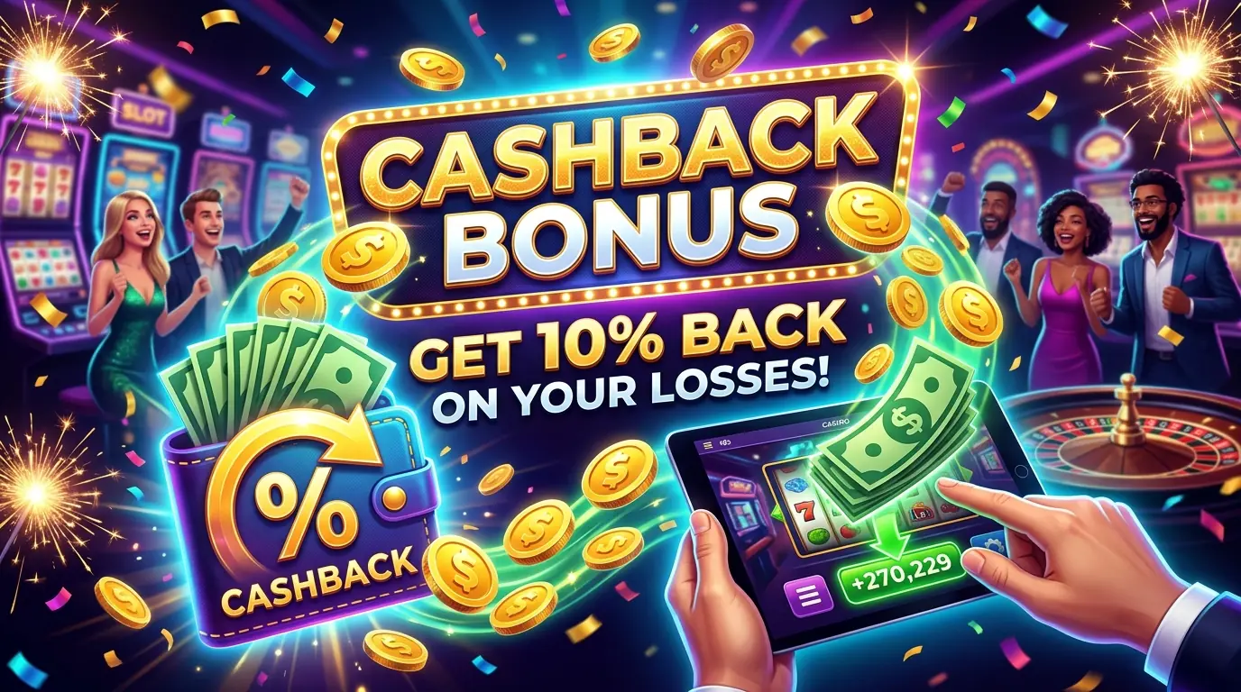 Nordicautomaten casino cashback bonus